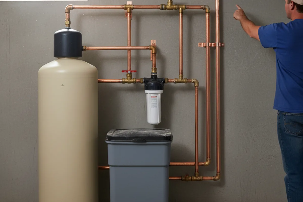 Whole-house water treatment system installed in Jarrell